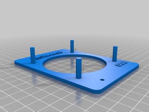 montagem de ventilador solidoodle eletrônica 3d a impressora partes 3d print model - Mito3D