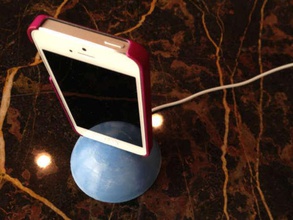 iphone 5 dock móveis a apple carregador para o stand 3d print model - Mito3D
