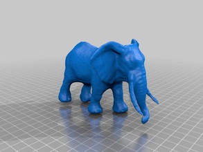 elefante animais Digitalização em 3d 3d print model - Mito3D