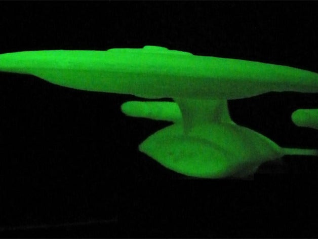 printable starship enterprise ncc1701-d other 3d art featured mendel model pla sketchup spaceship star trek startrek supportless 3D print model - Mito3D