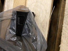 sacchetto di plastica titolare altri borsa immondizia spazzatura montaggio a parete tacchetta cestino 3d print model - Mito3D