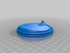 traveler coffee lid other 3d print model - Mito3D