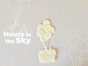 maison ciel art de l'aventure l'air ballon des ballons budmen caractère mouche vol la pendaison isaac pendentif 3d print model - Mito3D