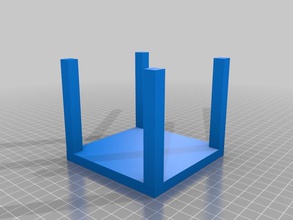 simple stand other table useful 3d print model - Mito3D