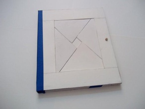 papier diamond puzzle carnet de croquis d'autres 3d print model - Mito3D