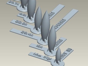 starten Sie Fahrzeug-Infografik andere 3d Kunst Rakete Raum Monat 3d print model - Mito3D
