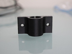 lm8uu y-axis bearing holder 3d printer parts bearings igus 3d print model - Mito3D