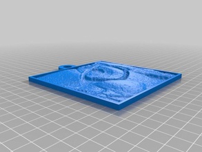 my customized lithopane 2d art 3d print model - Mito3D