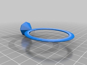 el gigante de diamound los anillo accesorios increible cool 3d print model - Mito3D