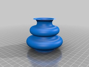 math vase sine cosine functions art 3d print model - Mito3D