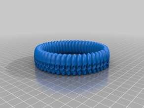 annas bracelet bracelets 3d print model - Mito3D