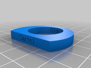 craig ring rings customized 3d print model - Mito3D