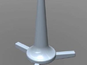 clarinet stand music 3d print model - Mito3D