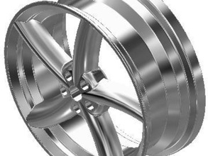 pneu aro veículos 3d print model - Mito3D