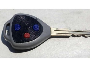 scion tc yedek anahtar düğmeleri Otomotiv uzak onarım 3d print model - Mito3D