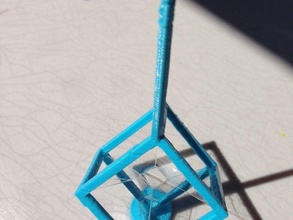 cube bubble wand toys games 3d print model - Mito3D