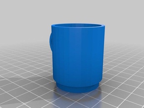 coffee cup trial 1 kitchen dining 3d print model - Mito3D