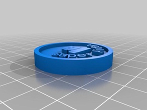 super aidan moedas emblemas personalizado 3d print model - Mito3D
