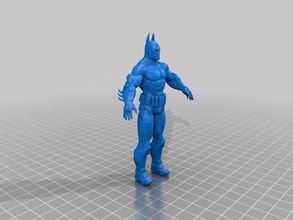 batman people hero super 3d print model - Mito3D