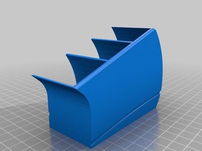 deflector de aire cuarto baño 3d print model - Mito3D