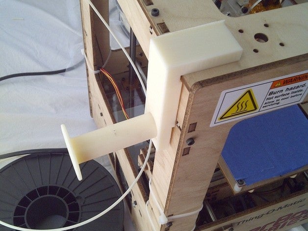 1 kg spool-Halter-mashup andere upgrade Teil openscad nützlich 3D print model - Mito3D