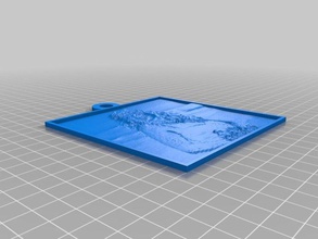 dee invert 2d art customized 3d print model - Mito3D