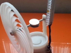 mini vent de l'induction l'ingénierie magnétique 3d print model - Mito3D