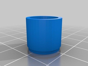 il mio personalizzato squeeze bottle cap parametrico organizzazione 3d print model - Mito3D