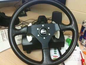 logitech g25 momo steering wheel adaptor other part pla 3d print model - Mito3D