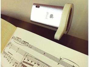 ipod nano 5g music stand di montaggio altri 3d print model - Mito3D