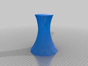 vase first attempt decor customized 3d print model - Mito3D