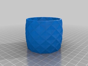 polygone de tir gobelet décor personnalisé 3d print model - Mito3D