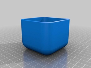 mi personalizar cuadro de esquinas redondeadas contenedores 3d print model - Mito3D