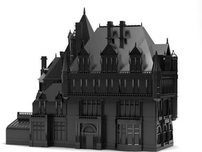 cornelius vanderbilt ii mansion nyc other architecture building usa 3d print model - Mito3D