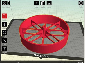weber bbq wheel other 3d print model - Mito3D