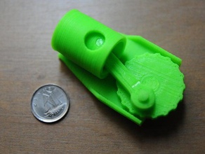 singlecylinder moteur mécanique les jouets gizmo de modèle le piston snapfit 3d print model - Mito3D