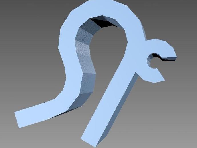 175mm filamento clip universale 3d la stampante accessori 3D print model - Mito3D
