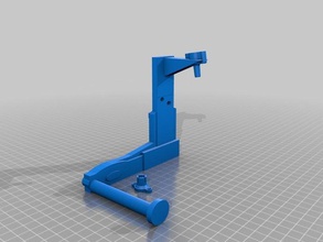 weistek 3d printer spool holder parts filament cleaner mud3d feeder 3d print model - Mito3D