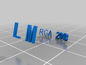 lm 75 rings customized 3d print model - Mito3D