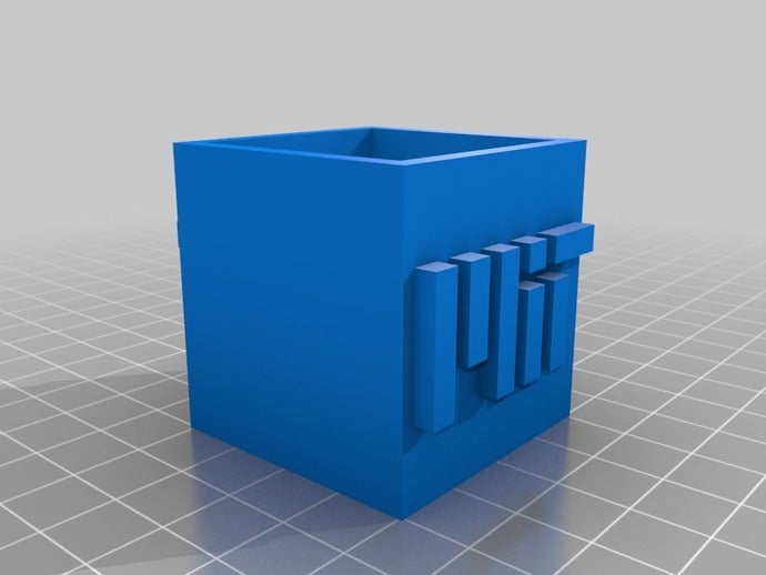 mit shot glass containers 3D print model - Mito3D