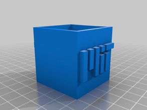 mit shot-Glas Container 3d print model - Mito3D
