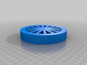 grill wheel 01 vehicles customized 3d print model - Mito3D