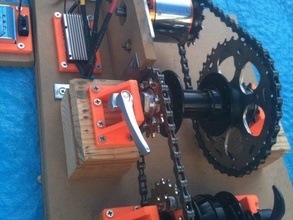 o dínamo de hub do testador diy bicicleta 3d print model - Mito3D