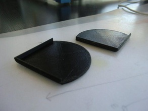la tapa de cristal protector esquinas los hogares suministros 3d print model - Mito3D