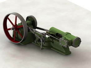 motor a vapor de marcha-atrás passatempo 3d print model - Mito3D