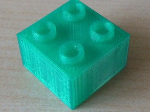 duplo compatible brique de soutien interne des structures faciliter l'impression la construction les jouets lego 3d print model - Mito3D