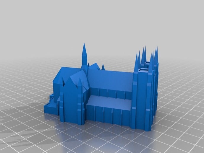 st peters catedral de londres edifícios estruturas 3d co arquitetura o canadá ontário 3D print model - Mito3D