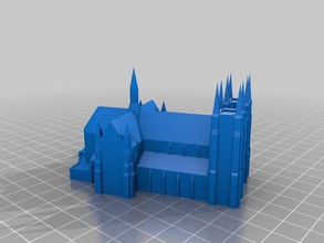 st peters cathedral london buildings structures 3d co architecture canada ontario 3d print model - Mito3D