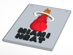 miami heat esporte ao ar livre 3d print model - Mito3D