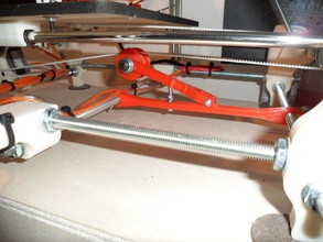 reprap belt tightener axis 3d printer accessories 608z axes cinghia rep rap 3d print model - Mito3D